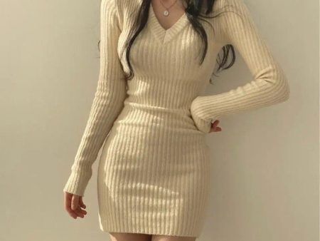 Helene Knitted Woolen Dress Online