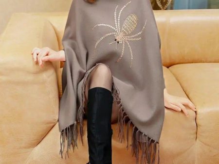 Leighton Tassel Capes Hot on Sale