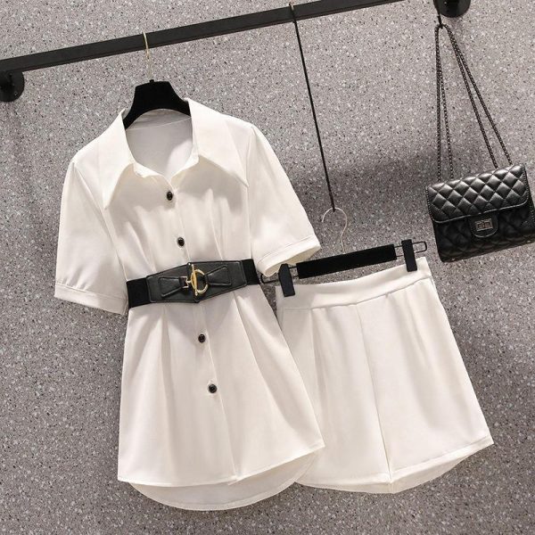 Absidee Coord Set with Belt Cheap