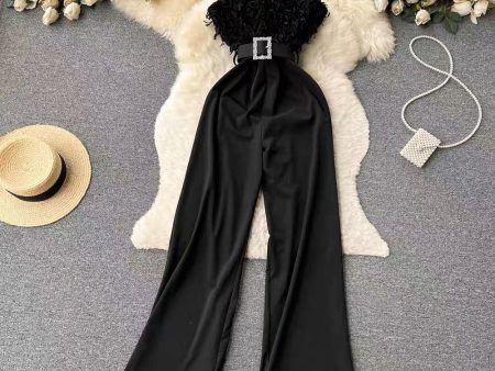 Agnia Offshoulder Jumpsuit For Cheap