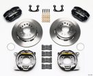 Wilwood Dynapro Dust-Boot P S Park Brake Kit Small Ford 2.66in Offset Sale