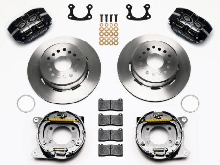 Wilwood Dynapro Dust-Boot P S Park Brake Kit Small Ford 2.66in Offset Sale