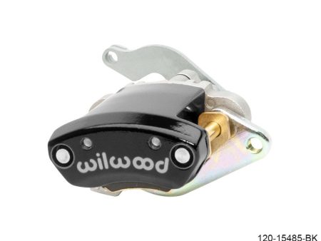 Wilwood Caliper - MC4 Mechanical Left Hand - Black 1.19in Piston 1.10in Rotor - Black For Sale