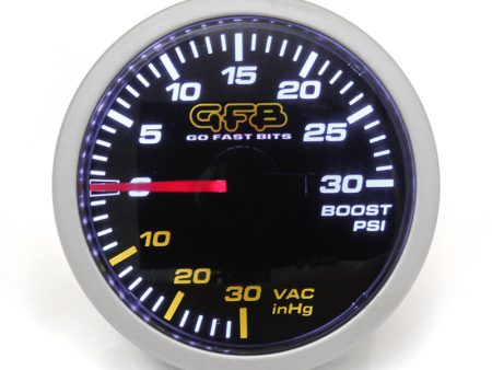 GFB 52mm Boost Gauge 30psi Fashion