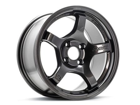 Gram Lights 57CR 15x8.0 +28 4-100 Super Dark Gunmetal Wheel Online now