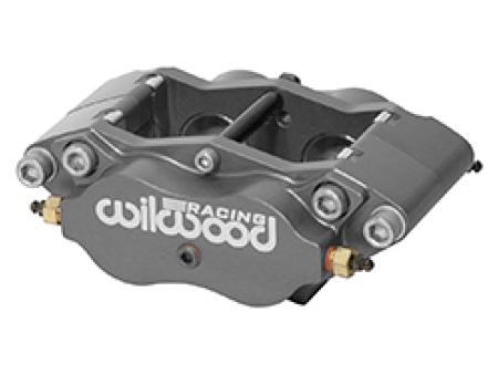 Wilwood Billet Narrow Dynalite Radial Mount Caliper - 1.38in Piston   .81in Disc   Type III Silver Hot on Sale