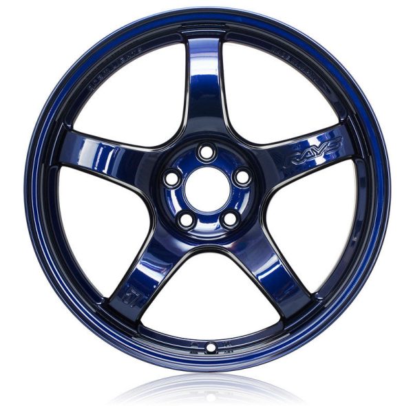 Gram Lights 57CR 15x8.0 +28 4-100 Eternal Blue Pearl Wheel Sale