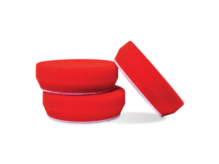 Griots Garage 3in Red Waxing Pads (Set of 3) Fashion