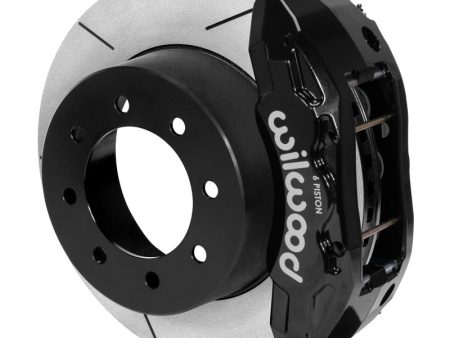 Wilwood TX6R Rear Kit 15.50in Rotor Black w  Lines 13-17 Ford F250 F350 4WD Online Hot Sale