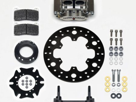 Wilwood Billet Narrow Dynalite Radial Mount Rear Inboard Midget Kit 10.50in x 0.35 Drilled Disc Discount