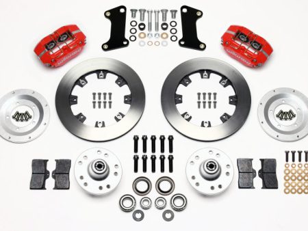 Wilwood Dynapro Dust-Boot Front Kit 12.19in Red 67-69 Camaro 64-72 Nova Chevelle Fashion