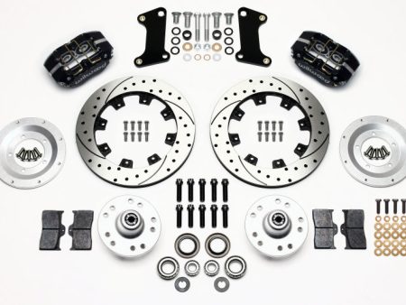 Wilwood Dynapro Dust-Boot Front Kit 12.19in Drilled 67-69 Camaro 64-72 Nova Chevelle Supply