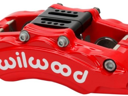 Wilwood Caliper - AT6 Lug Mount Red 1.75in 1.38in 1.38in Piston .75in Rotor - Left Side Fashion