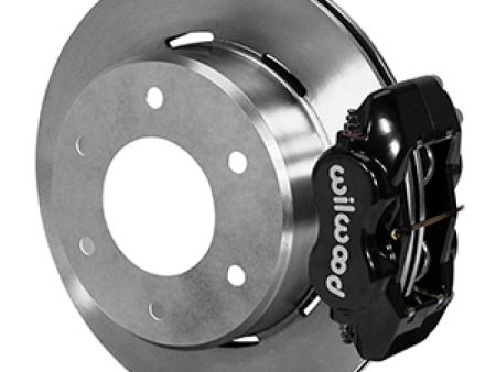 Wilwood 63-87 C10 C15 Dynalite FDLI Black Calipers 12.19in x .81in Rotors 6-Lug Rear Disc Brake Kit Online Sale