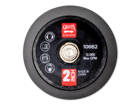 Griots Garage 2in Random Orbital Backing Plate Discount