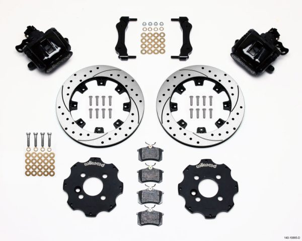 Wilwood Combination Parking Brake Rear Kit 11.75in Drilled Mini Cooper Supply