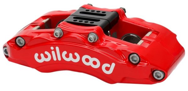 Wilwood Caliper - AT6 Lug Mount Red 1.75in 1.38in 1.38in Piston .75in Rotor - Right Side Online