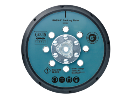 Griots Garage BOSS 6in Backing Plate Online