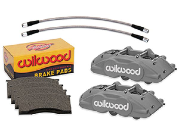 Wilwood 65-67 Ford Mustang D11 Calipers w  Pads & Lines - Anodized Discount