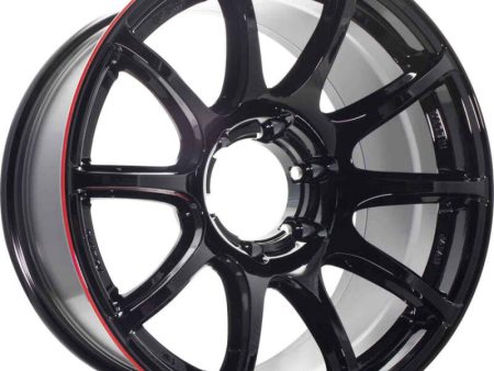 Gram Lights 57Trans-X Rev Limit 20X9.5 +25 6-139.7 Black w  Machining E-PRO CoatT Wheel Online now