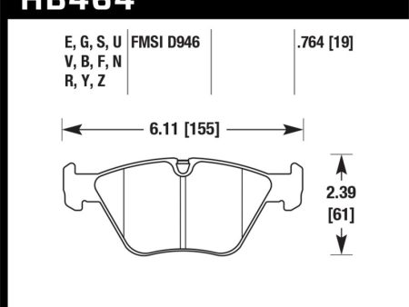 Hawk 01-06 BMW 330Ci   01-05 330i 330Xi   03-06 M3 HPS Street Front Brake Pads Online Sale