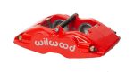 Wilwood Caliper - FSLI4 - Red 1.62in Piston 1.25in Rotor Hot on Sale