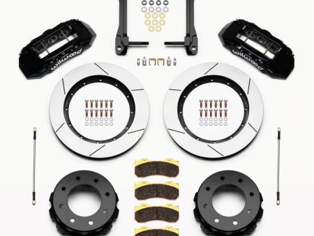 Wilwood TX6R Rear Kit 15.50in Black 2011-2015 GM Truck SUV 2500 Hot on Sale