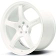 Gram Lights 57CR 15x8.0 +35 4-100 Ceramic White Wheel Sale