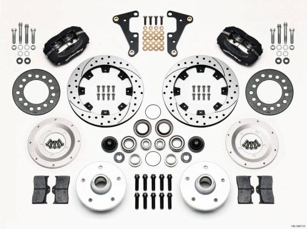 Wilwood Forged Dynalite Front Kit 11.75in Drilled 40-52 Oldsmobile Online