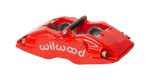 Wilwood Caliper - FSLI4 - Red 1.62in Piston 0.81in Rotor Fashion