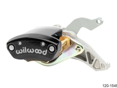 Wilwood Caliper - MC4 Mechanical Right Hand - Black 1.19in Piston 1.10in Rotor - Black Hot on Sale