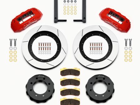 Wilwood TX6R Front Kit 16.00in Red 2005-2012 Ford F250 F350 4WD Online