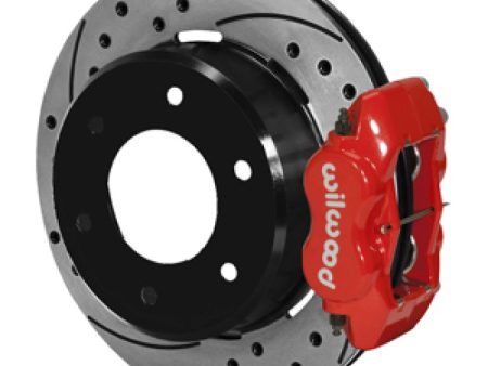 Wilwood 63-87 C10 C15 Dynalite FDLI Red Calipers 12.19 x .81in D S Rotors 6-Lug Rear Disc Brake Kit For Discount