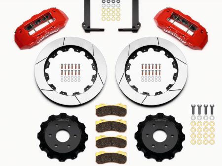 Wilwood TX6R Front Kit 16.00in Red 1999-2014 GM Truck SUV 1500 Fashion