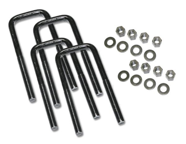 Superlift U-Bolt 4 Pack 5 8x2 1 2x12 Square w  Hardware Online Sale