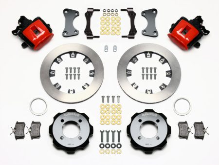 Wilwood Combination Parking Brake Rear Kit 11.75in Red 2011 Fiesta Rear on Sale