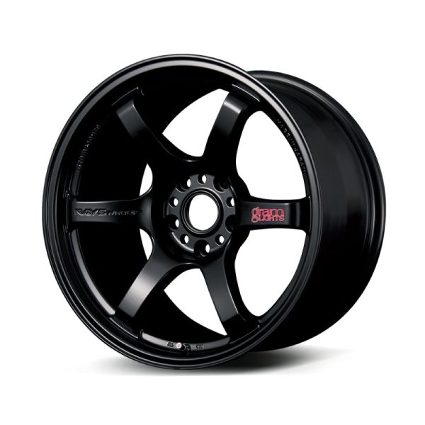 Gram Lights 57DR 18x10.5 +22 5-114.3 Semi Gloss Black Wheel Online