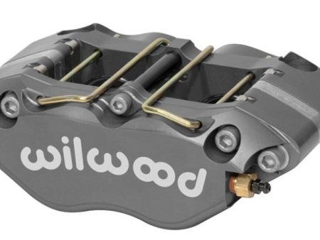 Wilwood Caliper - Narrow Dynapro 4.75in Mount 1.12 1.12in Pistons .81in Disc - Black For Sale