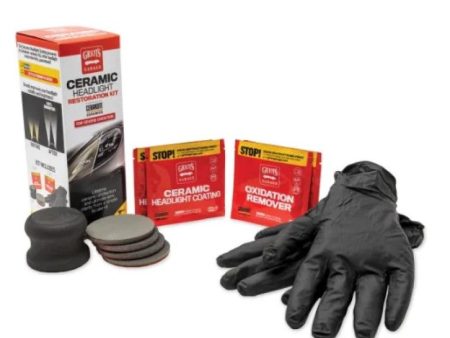 Griots Garage Severe Ceramic Headlight Restoration Kit Supply