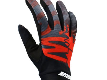 USWE Cartoon Off-Road Glove Flame Red - Medium Sale